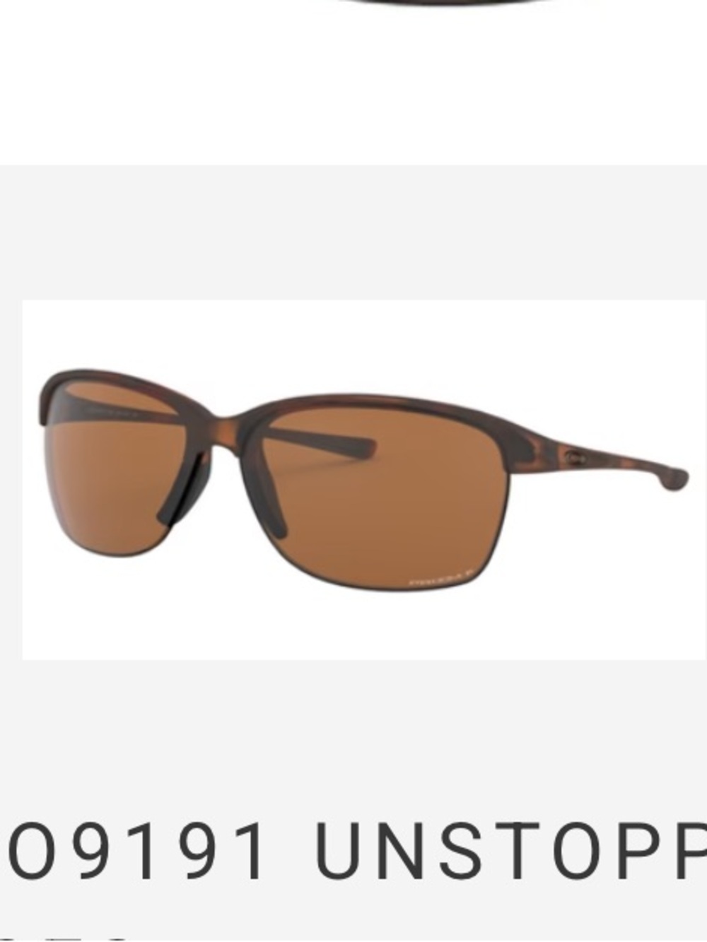 Oakley Unstoppable Brown Frame Sunglasses with Brown Lenses - Picture 1 of 14